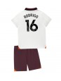 Manchester City Rodri Hernandez #16 Replika Borta Kläder Barn 2023-24 Kortärmad (+ byxor)